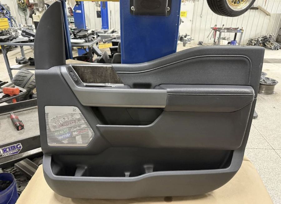 Ford F-150 Front Black Lariat Door Panels image 1