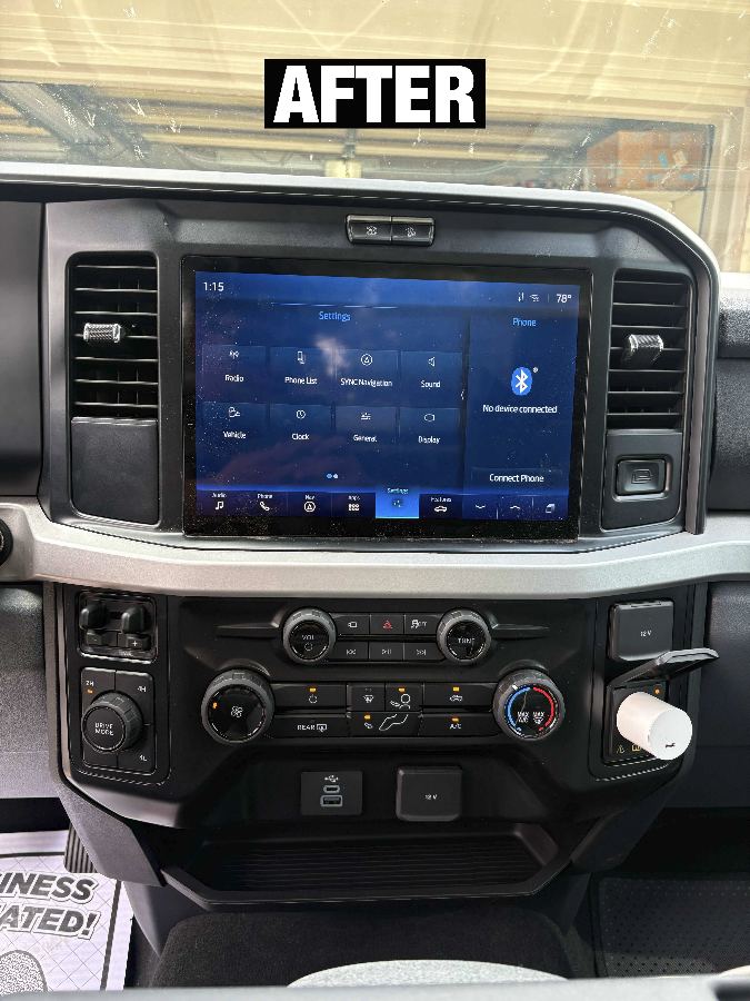 Ford Super Duty 12 Inch Screen Conversion Kit image 1