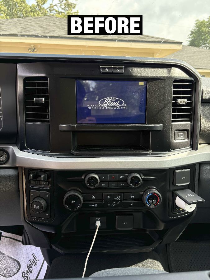 Ford Super Duty 12 Inch Screen Conversion Kit image 2